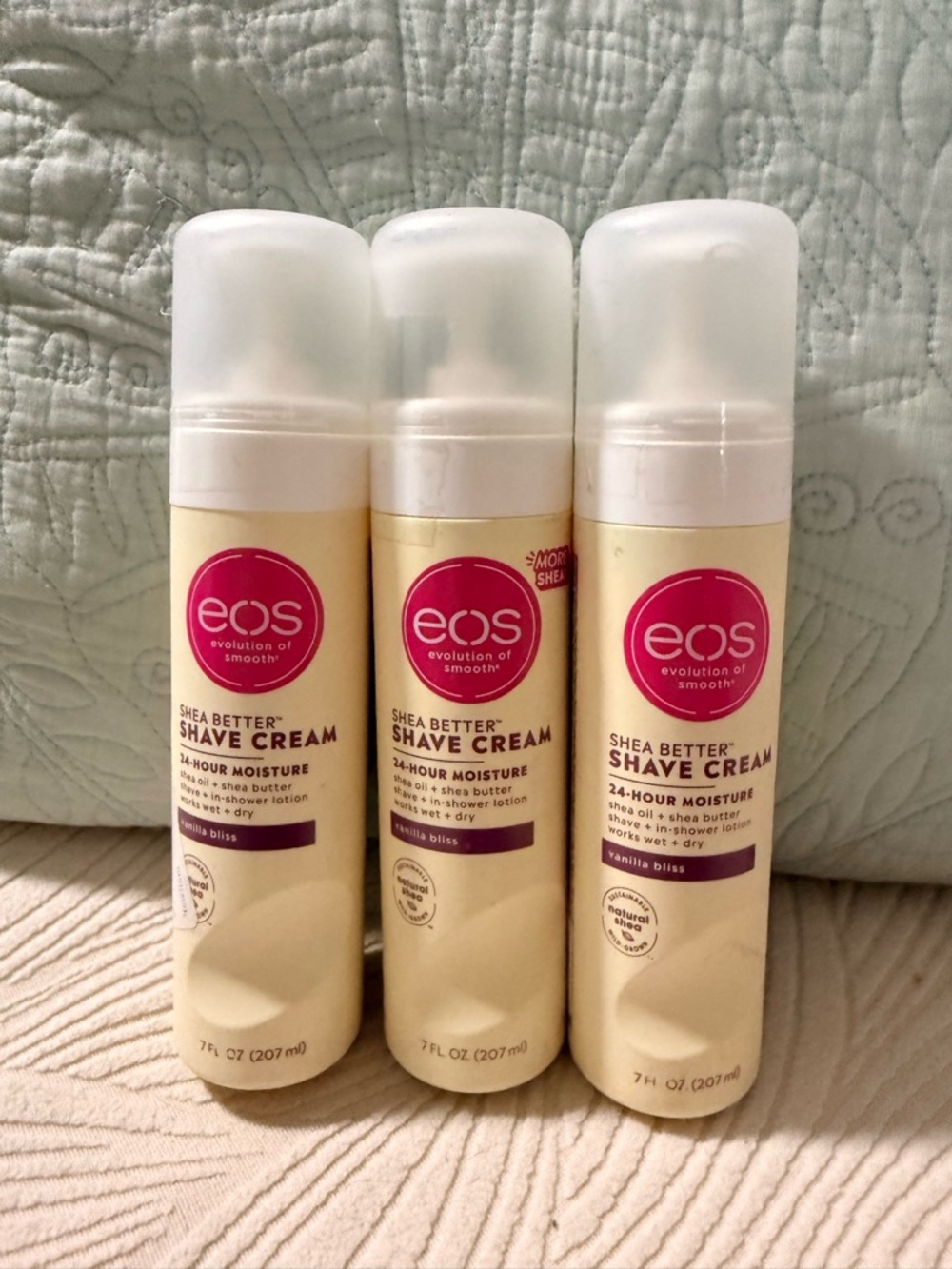 3 EOS Shea Better Shave Cream